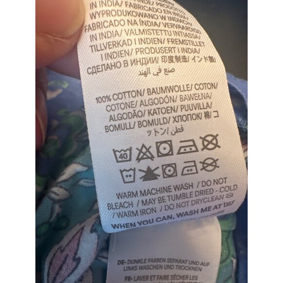 Mini Boden Girls Floral Patterned Dress Size 5-6Y Tassel Detail Cotton - Picture 4 of 5